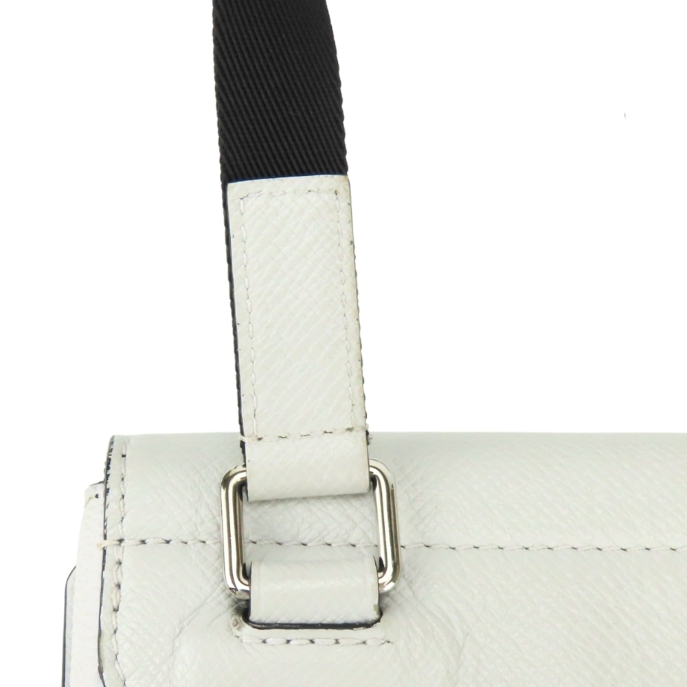 Louis Vuitton Shoulder Bag Flap Messenger M30411 Antarctica Grey Taigarama Me... - Picture 9 of 16
